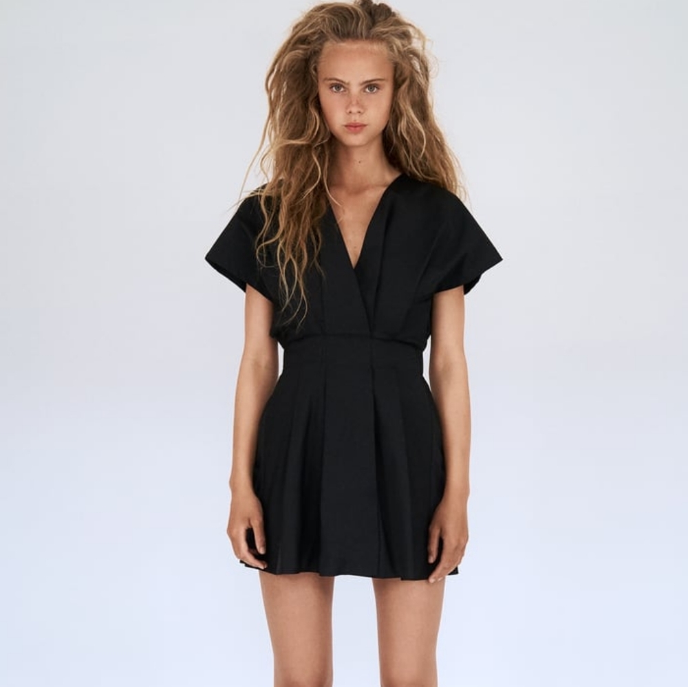 Zara cotton poplin versatile dress!